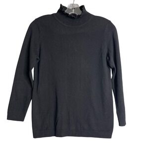 All Saints Black Turtleneck